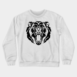 Bear Head Crewneck Sweatshirt